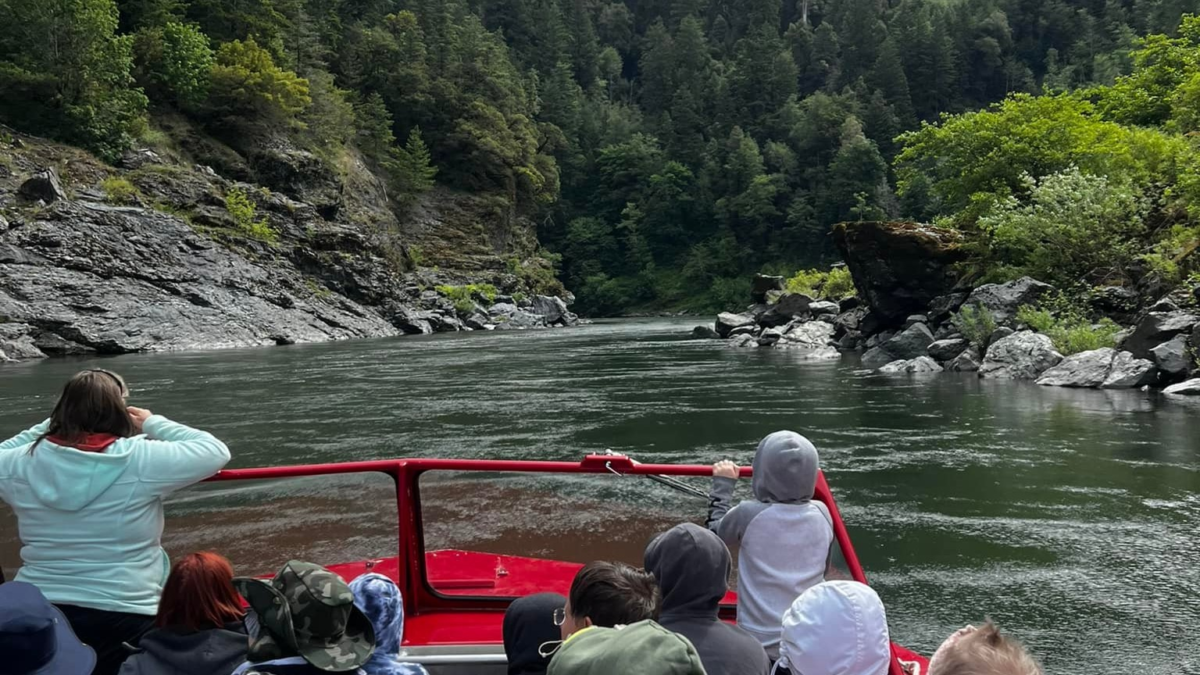Jerry’s Rogue Jet Boat tour on the Rogue River in Gold Beach Oregon