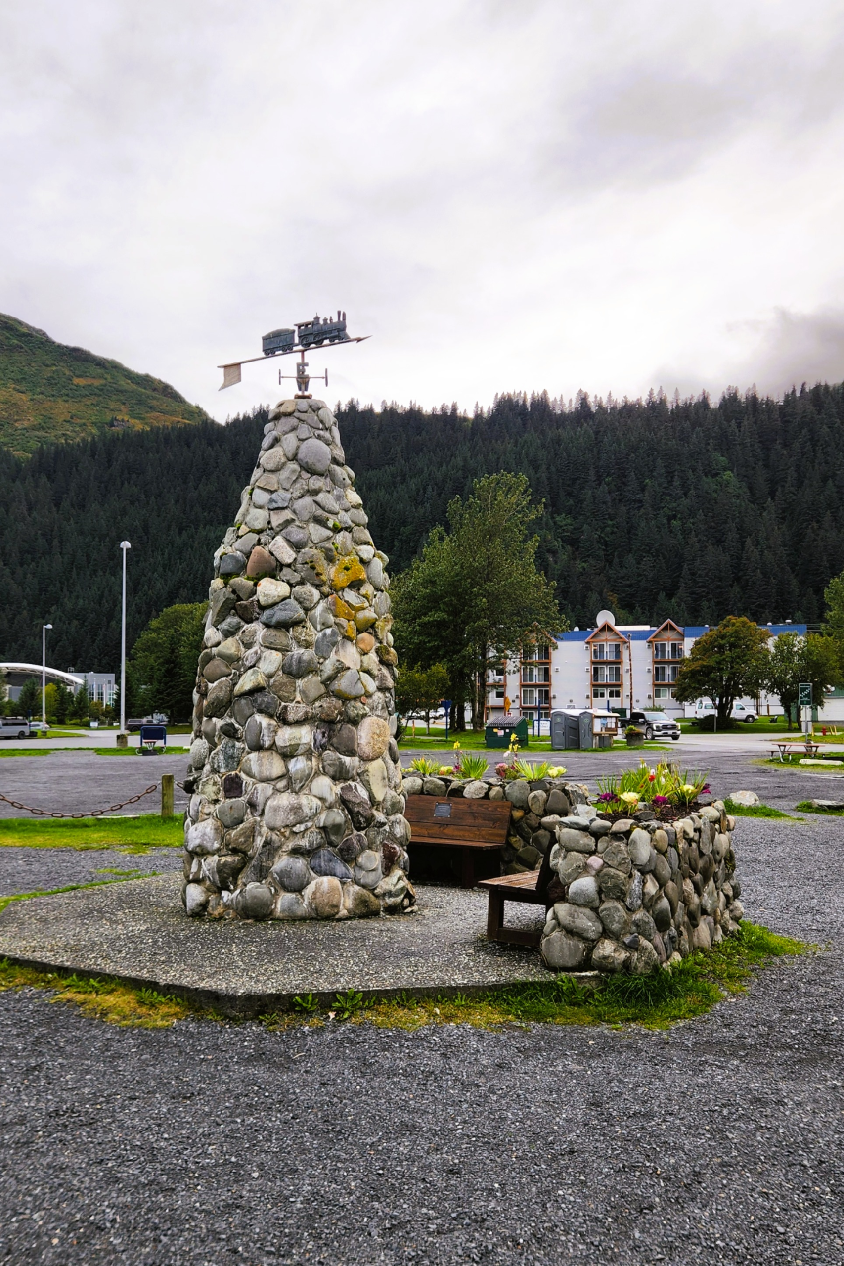 Founders Monument in Seward, Alaska