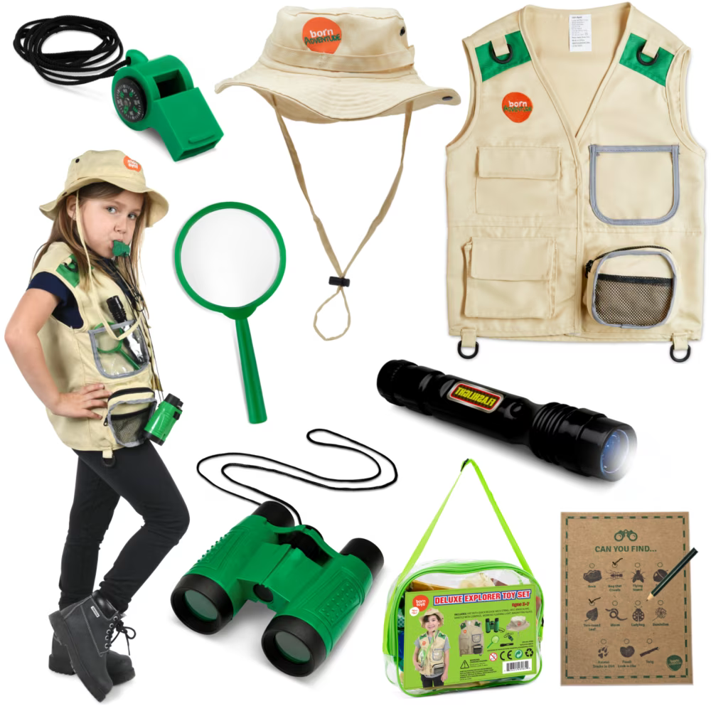 Kids Nature Explorer Set for outdoor holiday fun