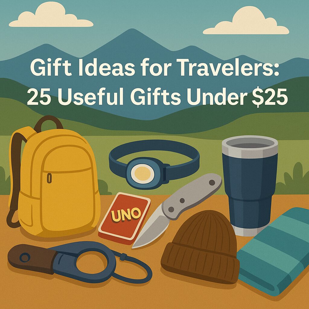 Gift ideas for travelers under $25 – practical travel gifts for outdoors lovers and cabin adventures
