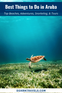 Best Things to Do in Aruba Pinterest Pin