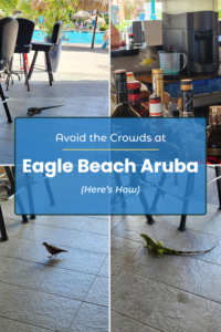 How to avoid crowds at Eagle Beach Aruba near Costa Linda Beach Resort