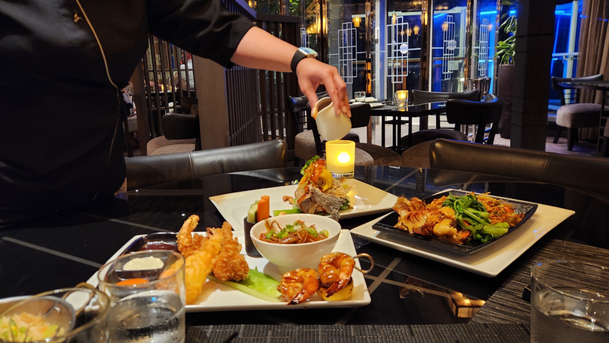 Tamarind Specialty Dining Experience - Dohrn Travels Tamarind specialty dining experience on Holland America Rotterdam. Holland America Rotterdam dining review