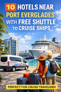 10 hotels near Port Everglades with free shuttle to cruise ships in Fort Lauderdale