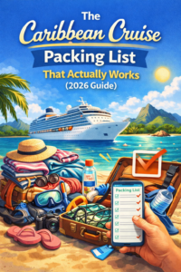 The Caribbean cruise packing list that actually works 2026 guide for first-time cruisers