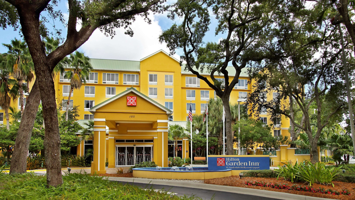 Hilton Garden Inn near Fort Lauderdale Airport for Port Everglades cruise