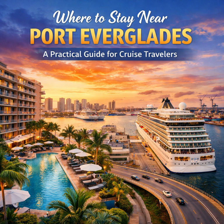 Best hotels near Port Everglades cruise port in Fort Lauderdale. where to stay near Port Everglades