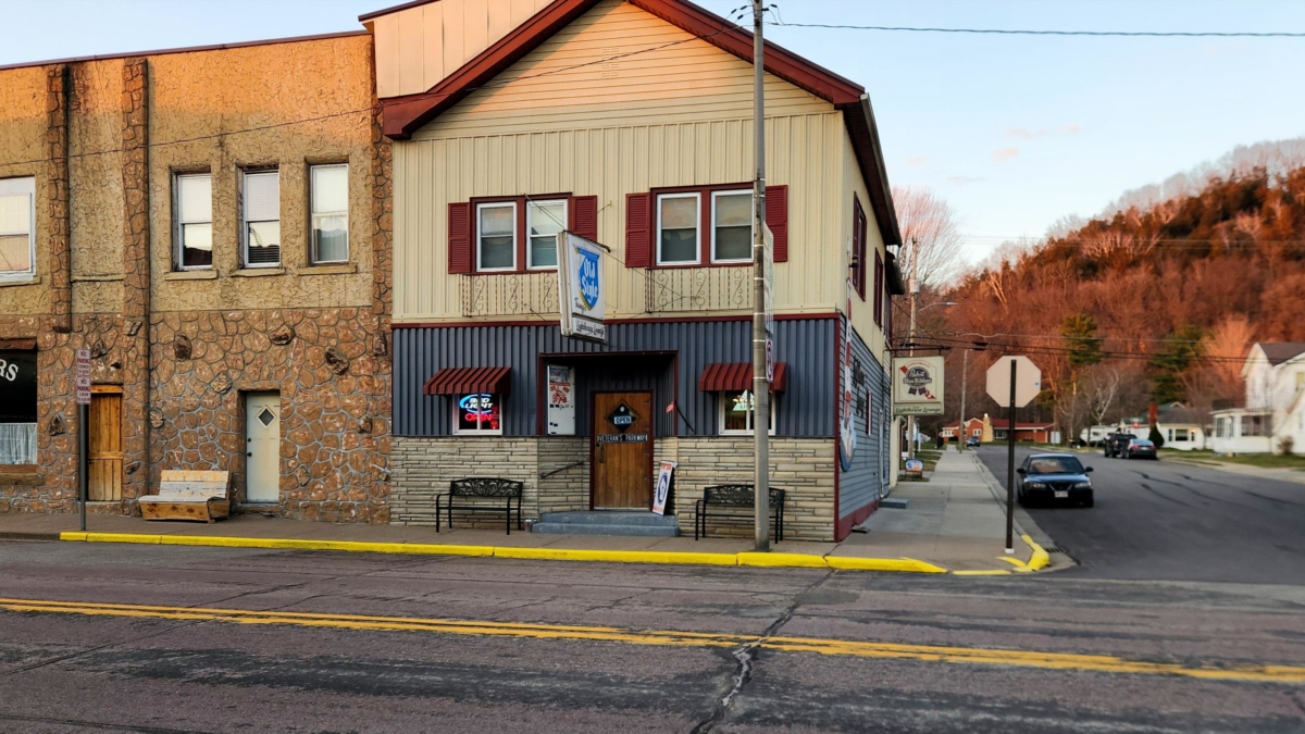 Tway's Lighthouse Lounge in Cassville WI located along Main Street near downtown businesses and local attractions.
