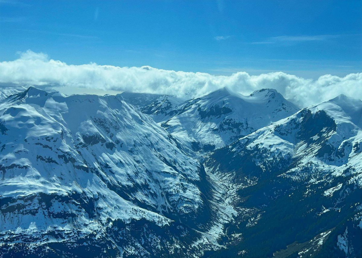 SeaplaneSitkaMountainswebp | Dohrn Travels Snow-covered mountains seen during a Sitka Alaska flightseeing tour